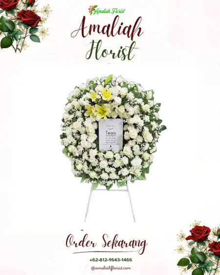 Krans Bunga Duka Pelalawan